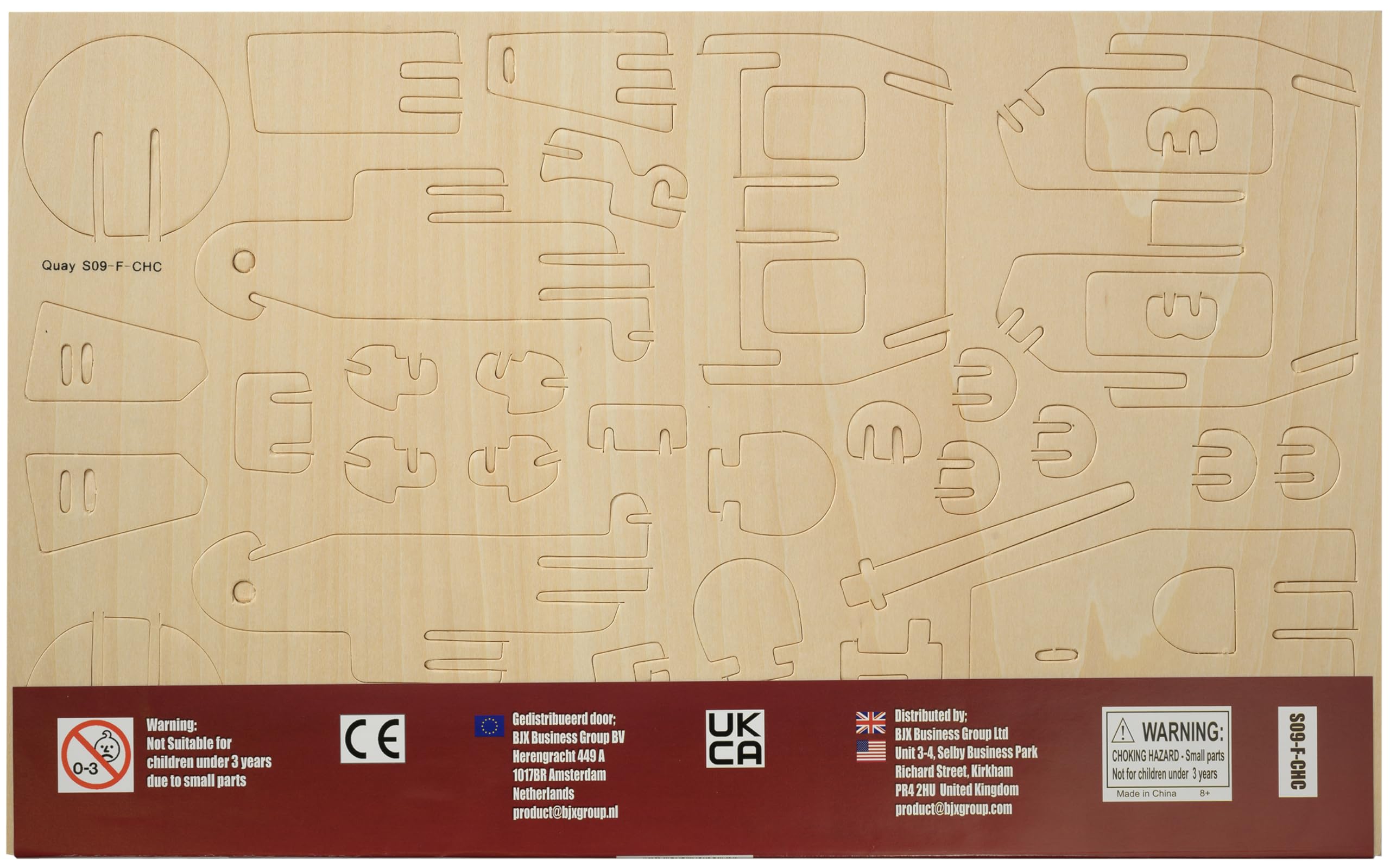 Kit Costruzione Legno FSC – Carro Armato Quay – Modellino Da Assemblare Per Bambini 7+ - 4