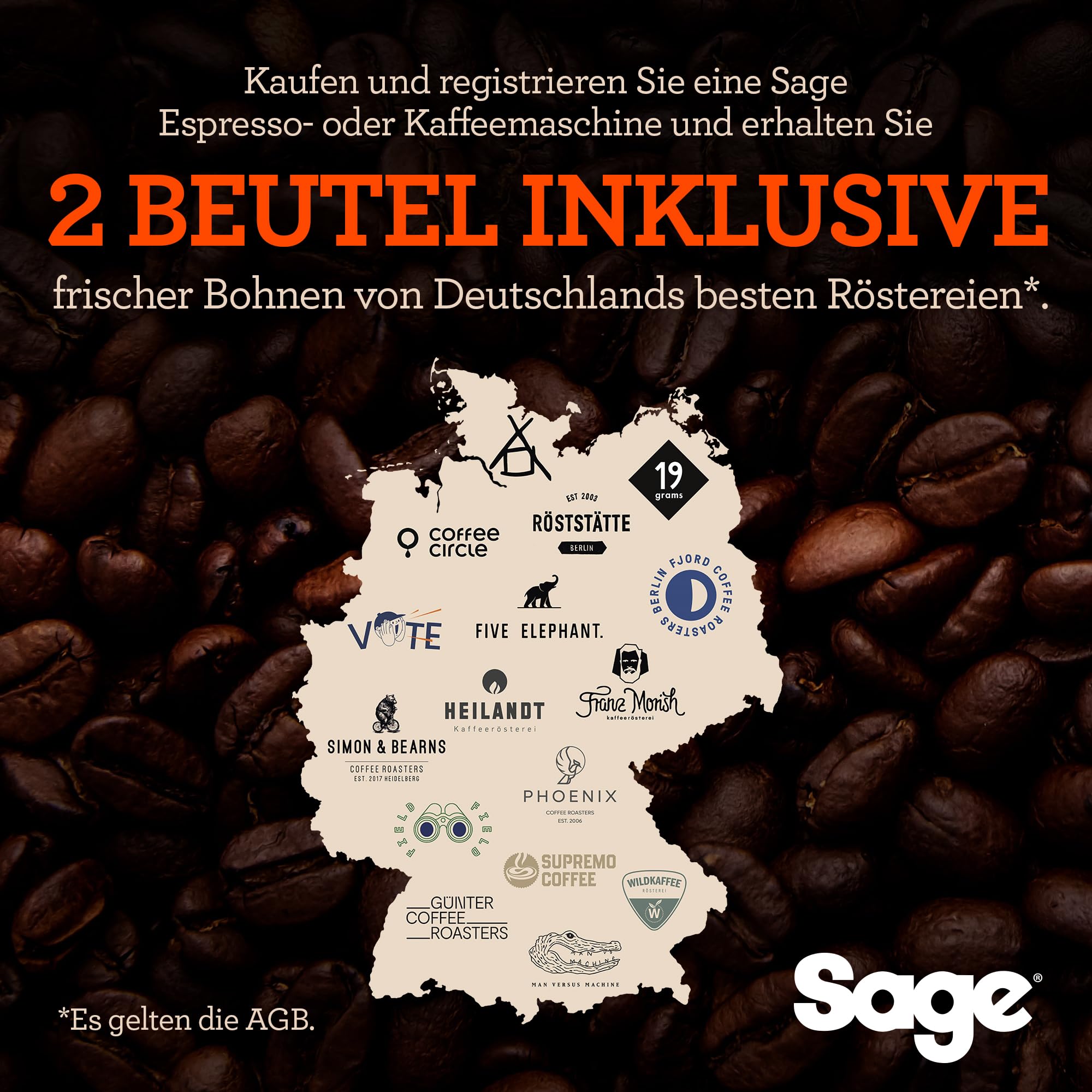 Sage - The Barista Express Impress - Kaffeemaschine mit manuellem Milchaufschäumer & integriertem Mahlwerk - Intelligente Dosierung, 25 Mahlgradeinstellungen - Schwarzer Trüffel