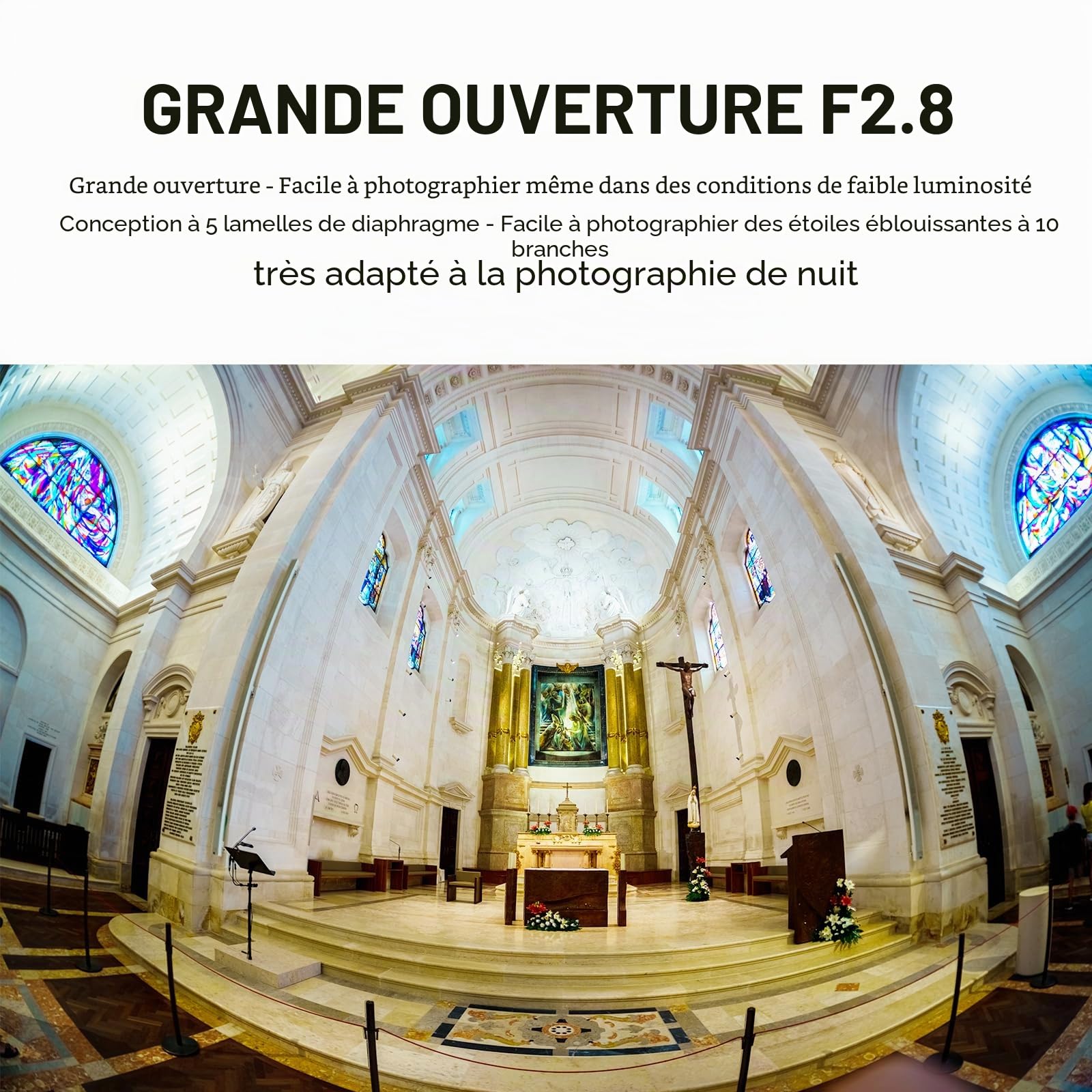 7artisans Objectif fisheye Grand Angle 7,5 mm f2.8 Mark II APS-C pour Appareil Photo sans Miroir Sony E A6300 A6400 A6500 NEX-3 NEX-3N NEX-5T NEX-5R NEX-6 NEX-7