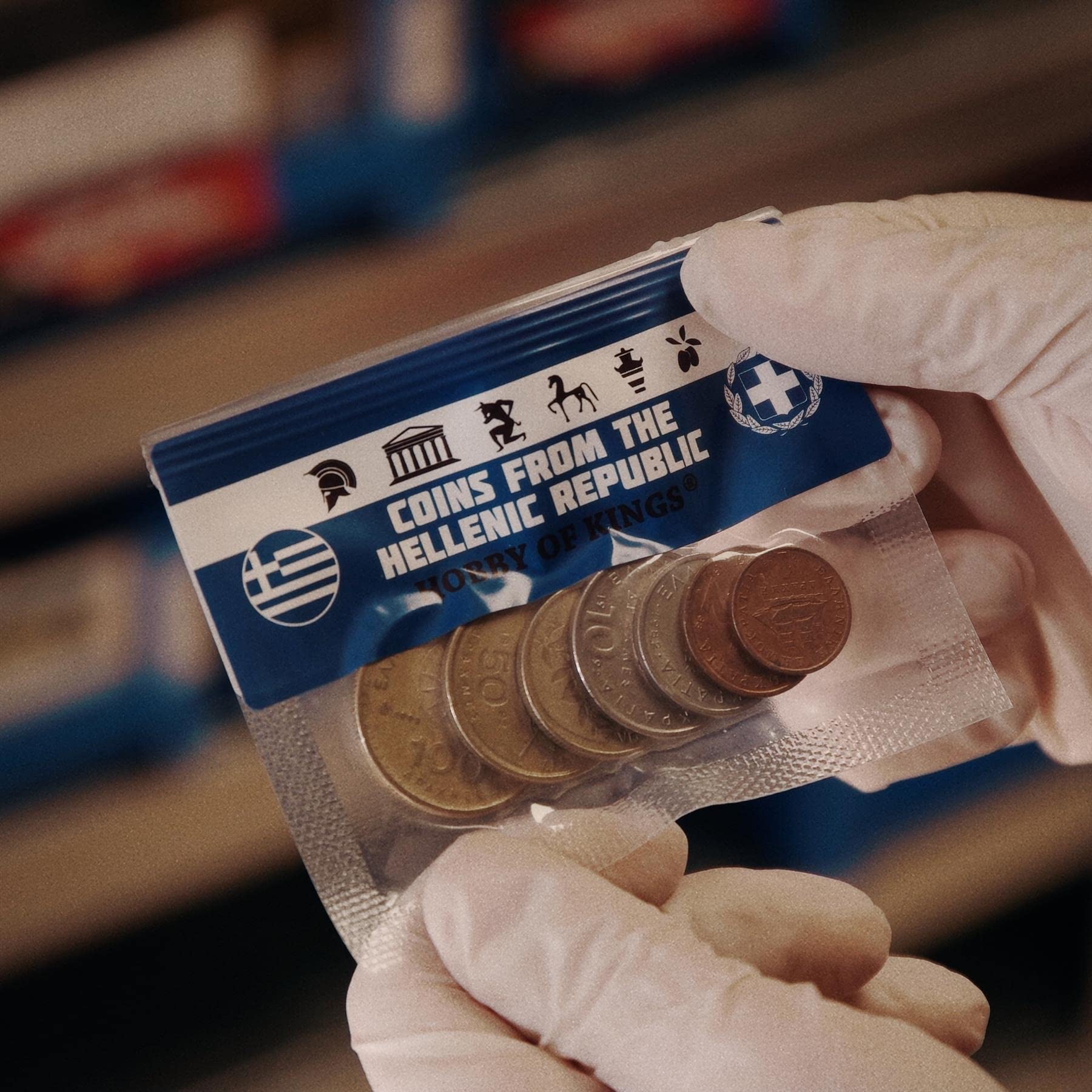 Amazon.co.jp: ギリシャのコイン7枚、ギリシャコインセット