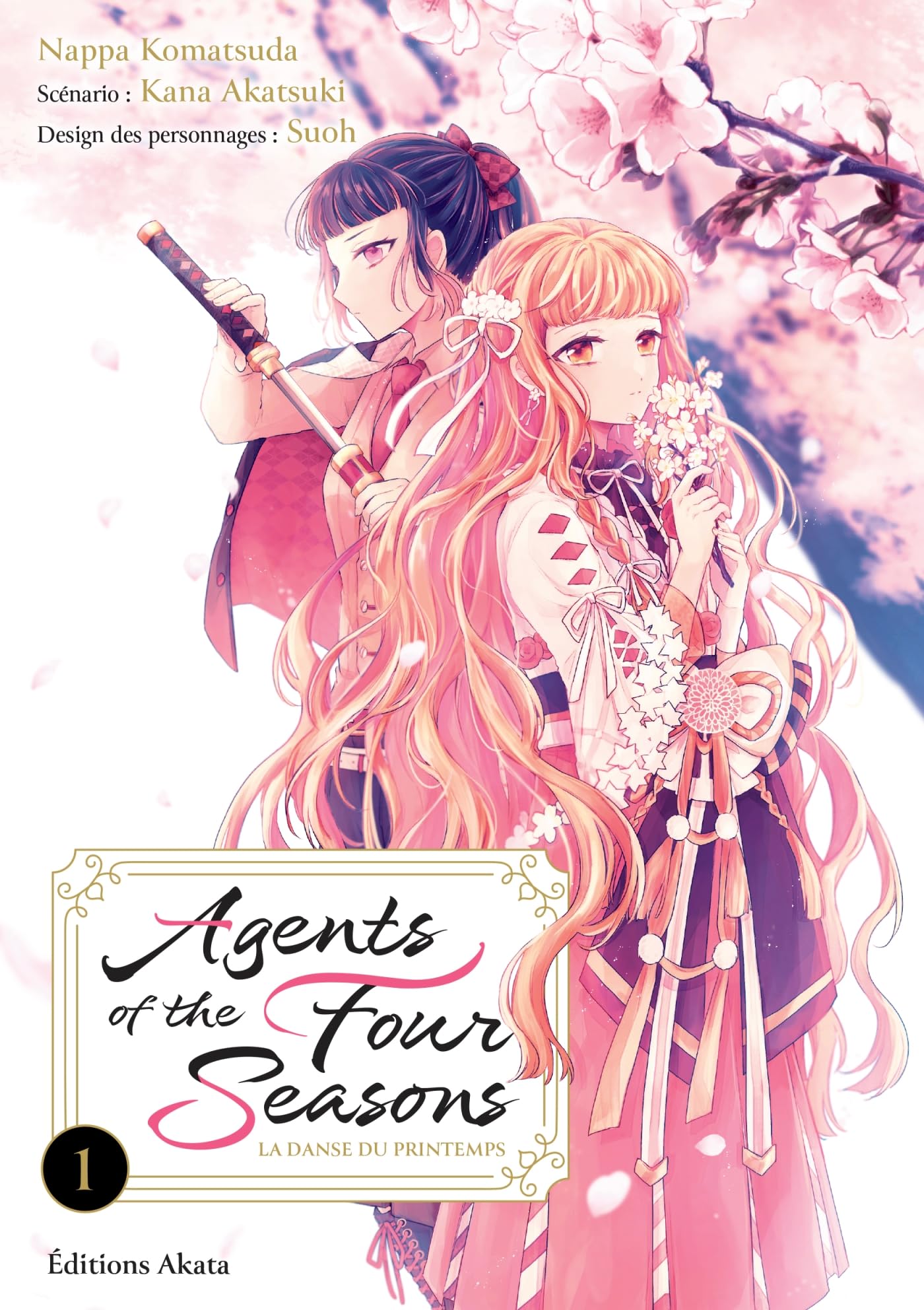 Agents of the four seasons la danse du printemps,01 -  Komatsuda - Akata - broché - Manga