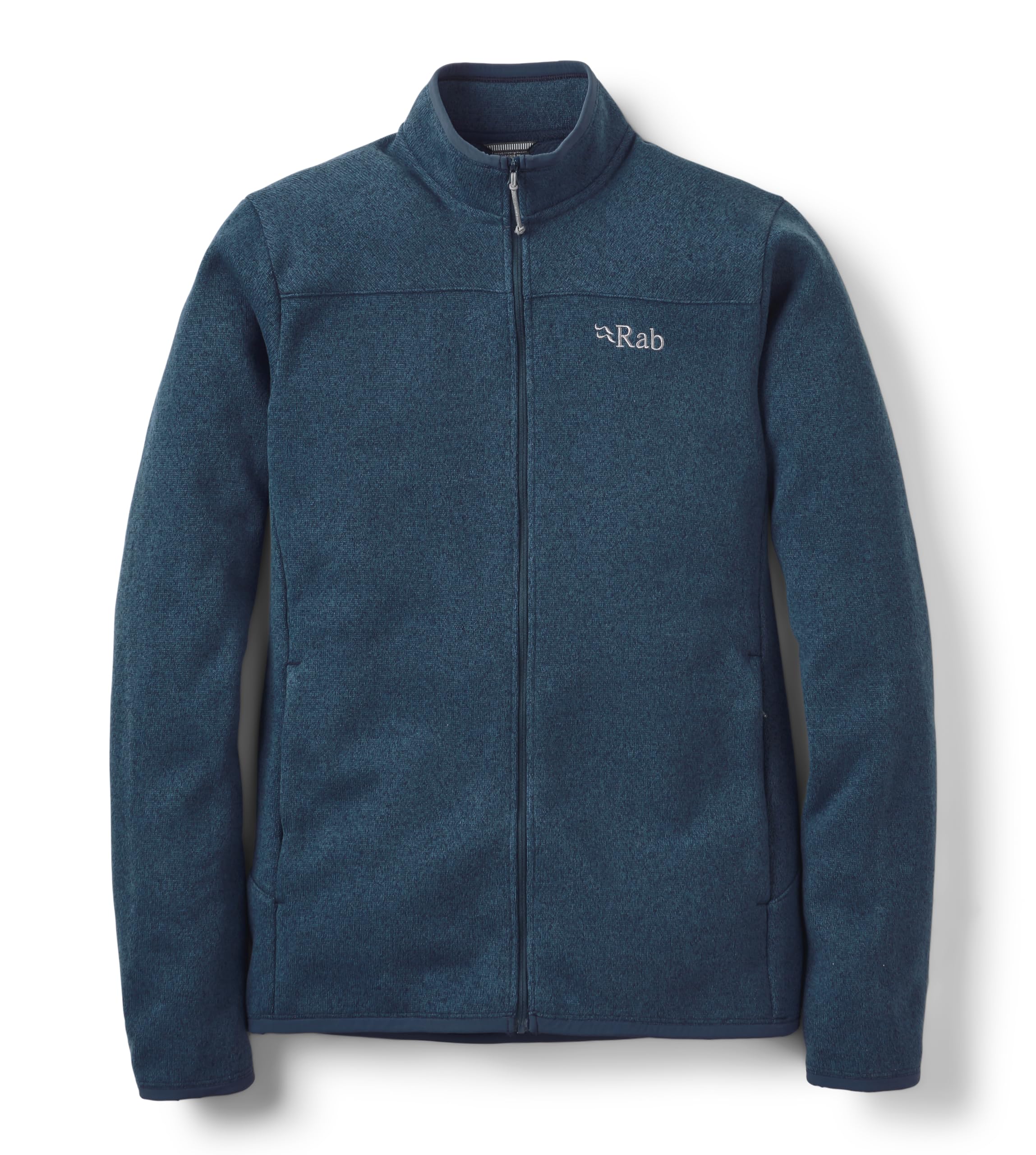 Rab Men's Ryvoan Jacket - Full-Zip Fleece Coat for Trekking & Casual Use - Tempest Blue - Large