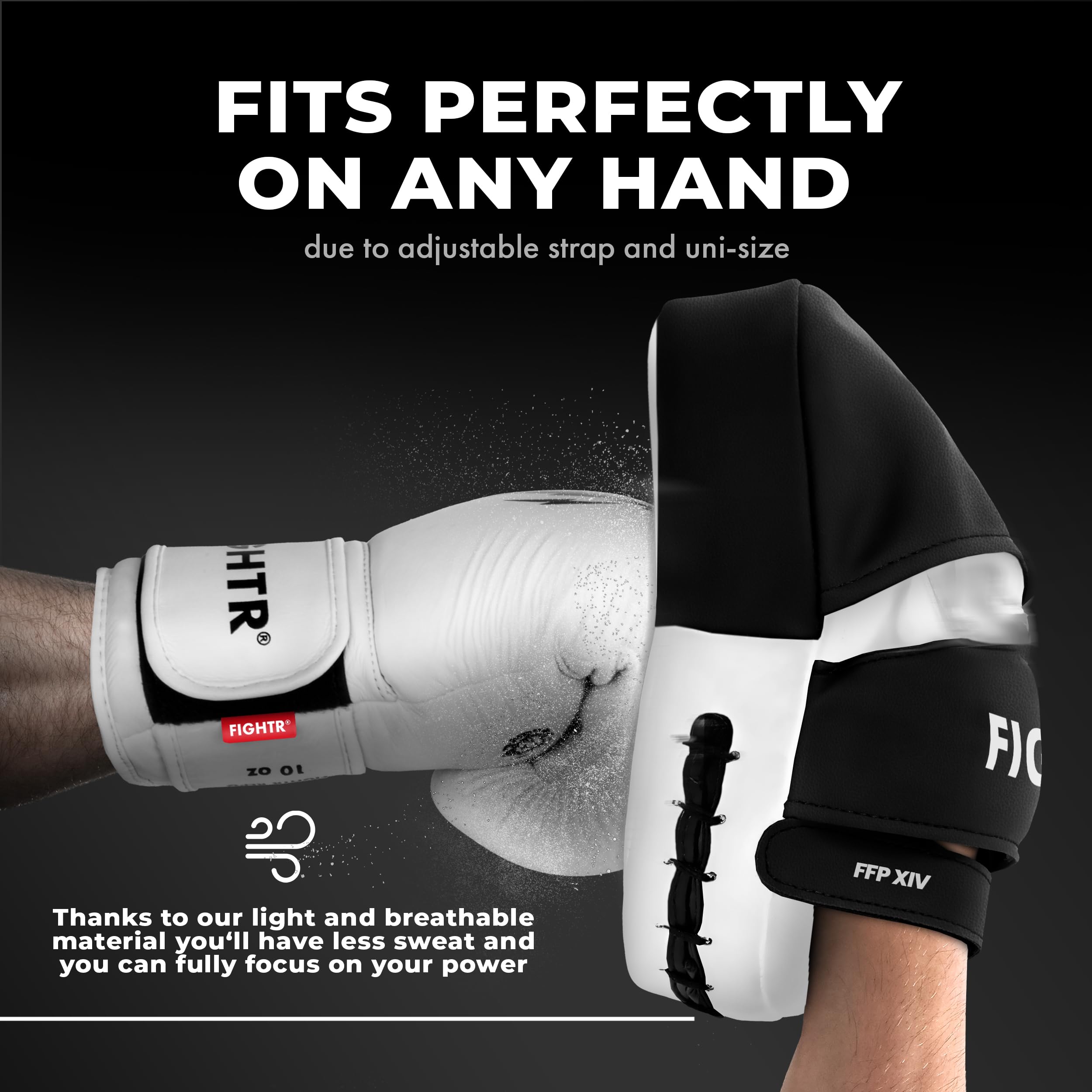 Boxing Bag Premium Punching Mitts Ideal Padding Stability
