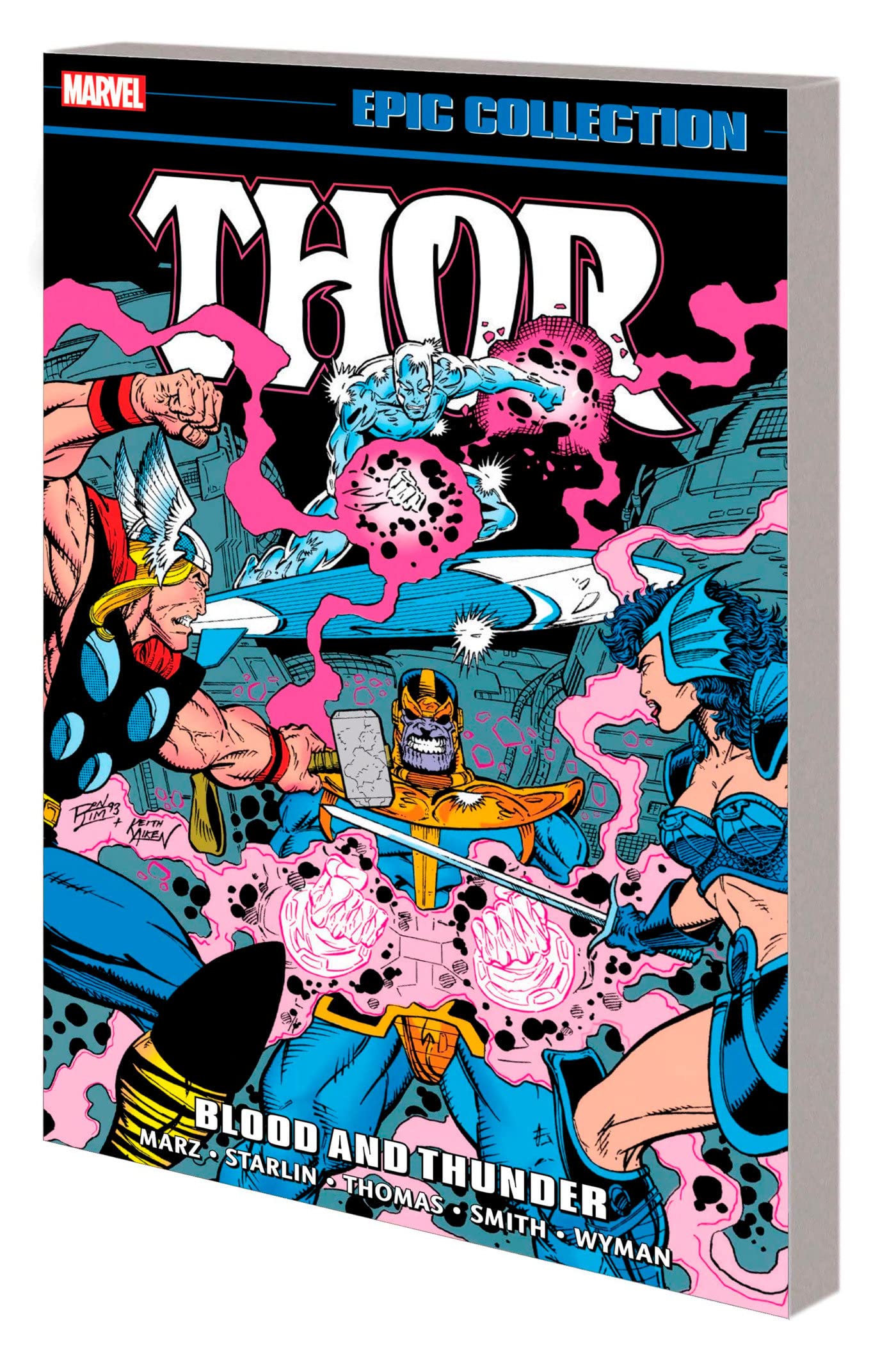 THOR EPIC COLLECTION BLOOD AND THUNDER GRAPHIC NOVEL (504 Pages) New Paperback