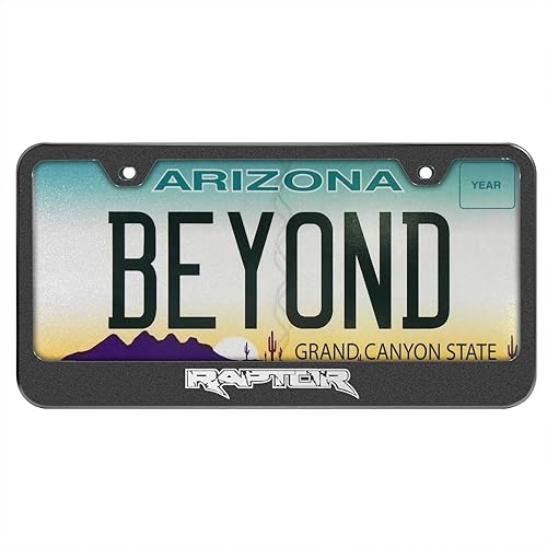 Miniatura 7 de Au-tomotive Gold Marco de matrícula negro Ford Raptor