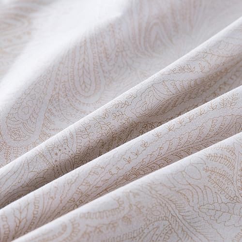 Miniatura 9 de FADFAY Juego de funda de edredón de cachemira, ropa de cama de cachemira de damasco bohemio, juego de funda de edredón de cachemira azul marino