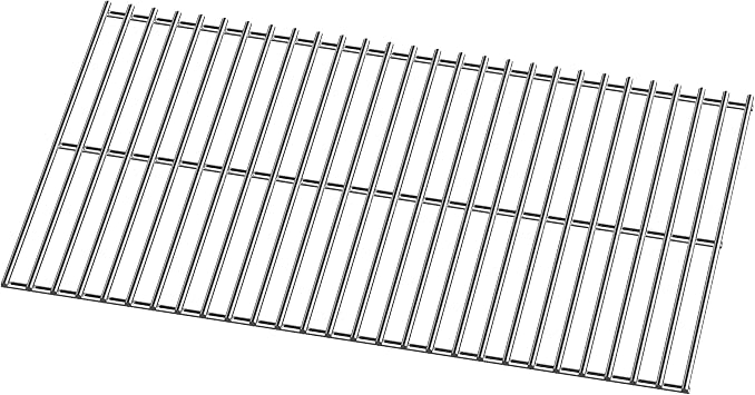 Replacement Grill Grate for 3 Burner Gas Grill GS307, GS308