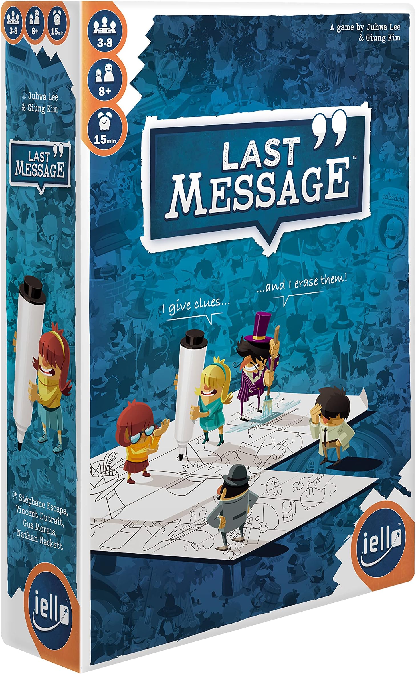 IELLOLast Message | Board Game | Ages 8+ | 3-8 Players | 15 Minutes Playing Time