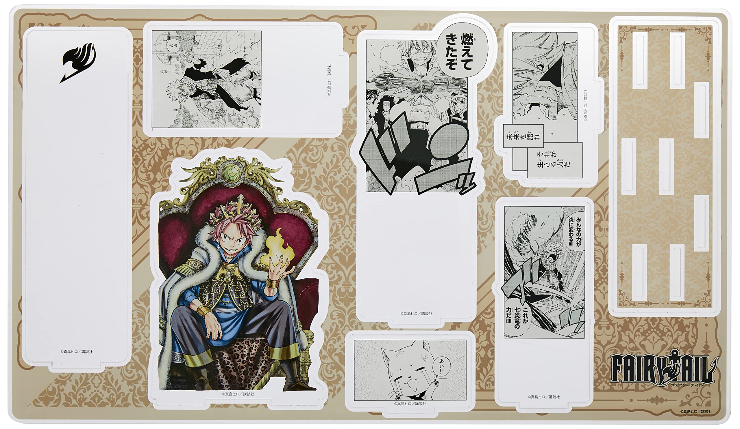 Amazon.co.jp: A3 FAIRY TAIL 01 ナツ プレミアム アクリルジオラマ 