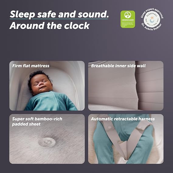Elvie Rise Smart Baby Bouncer - App Controled Soothing Motion