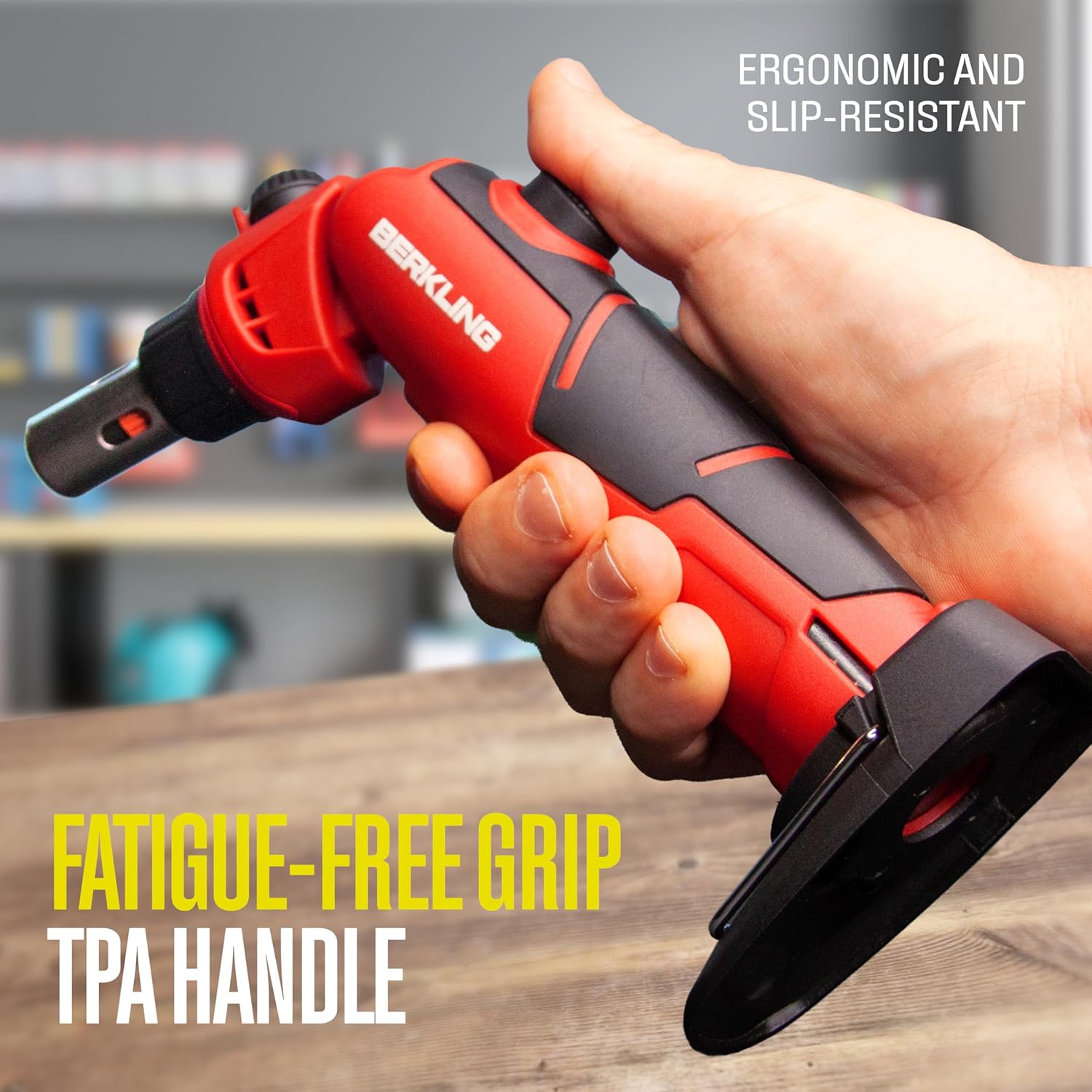 BSG-2000 Cordless Butane Soldering Torch Kit, 5-Way Adjustable Head, Multi-Functional Soldering | Heat Gun | Blow Torch, 90 Mins Runtime, 12 Attachments & A Sturdy Carrying Case (RED)