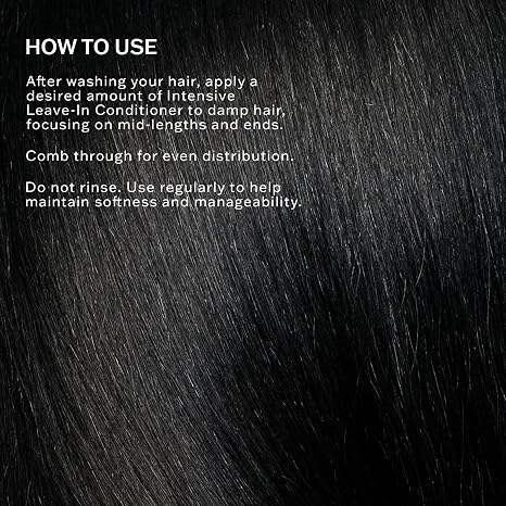 SACHAJUAN Intensive Leave-In Conditioner | Leave-In Treatment for Dry & Damaged Hair | Repairs, Hydrates & Detangles | With Macadamia Oil & Red Algae | Safe for Extensions | Paraben-Free | 5.1 oz