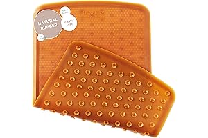 HEVEA Natural Rubber Baby Bath Mat: Upcycled, Danish-Designed Bathtub Safety Essential