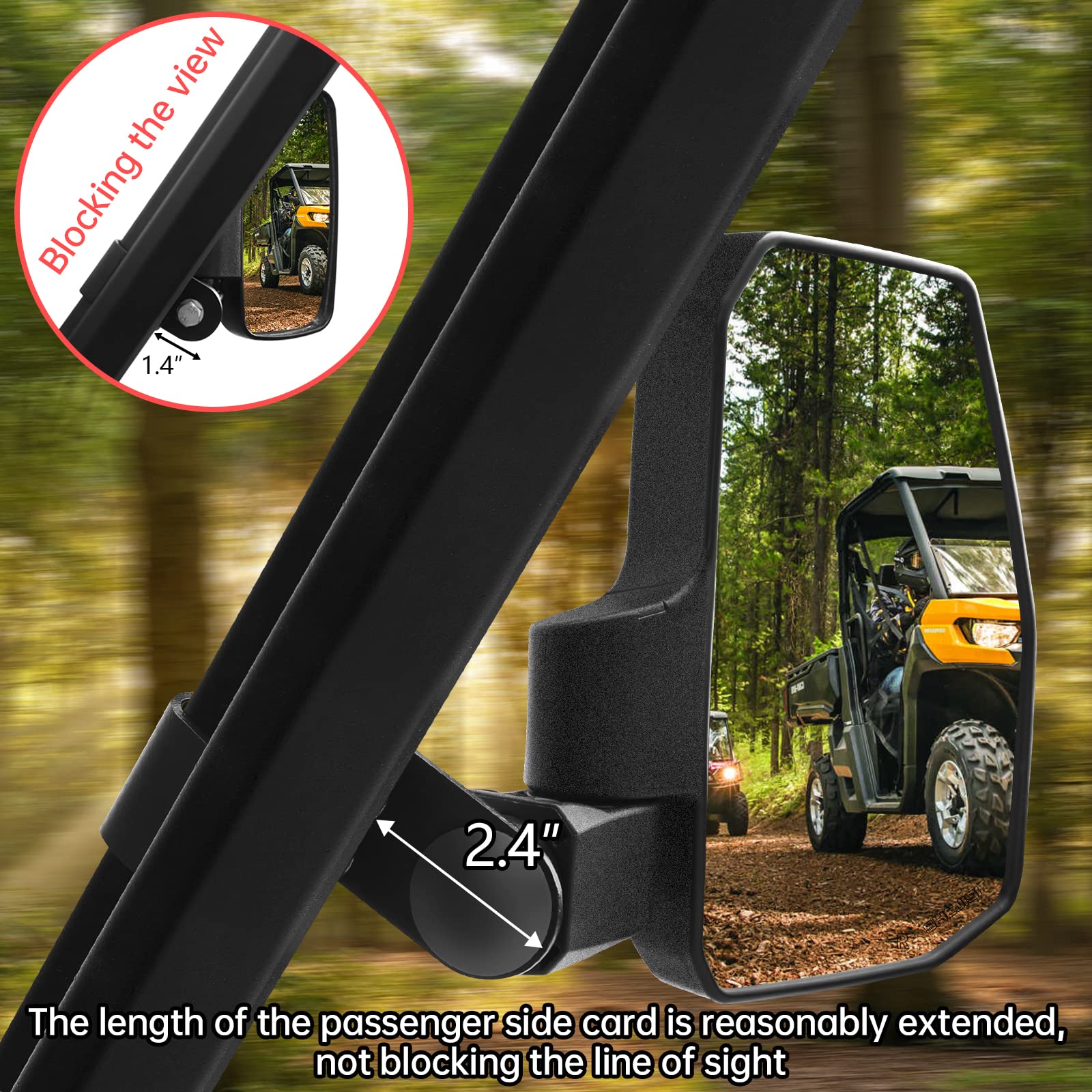Snapklik.com : Ranger Side Mirrors,You No Longer Need To Adjust By ...