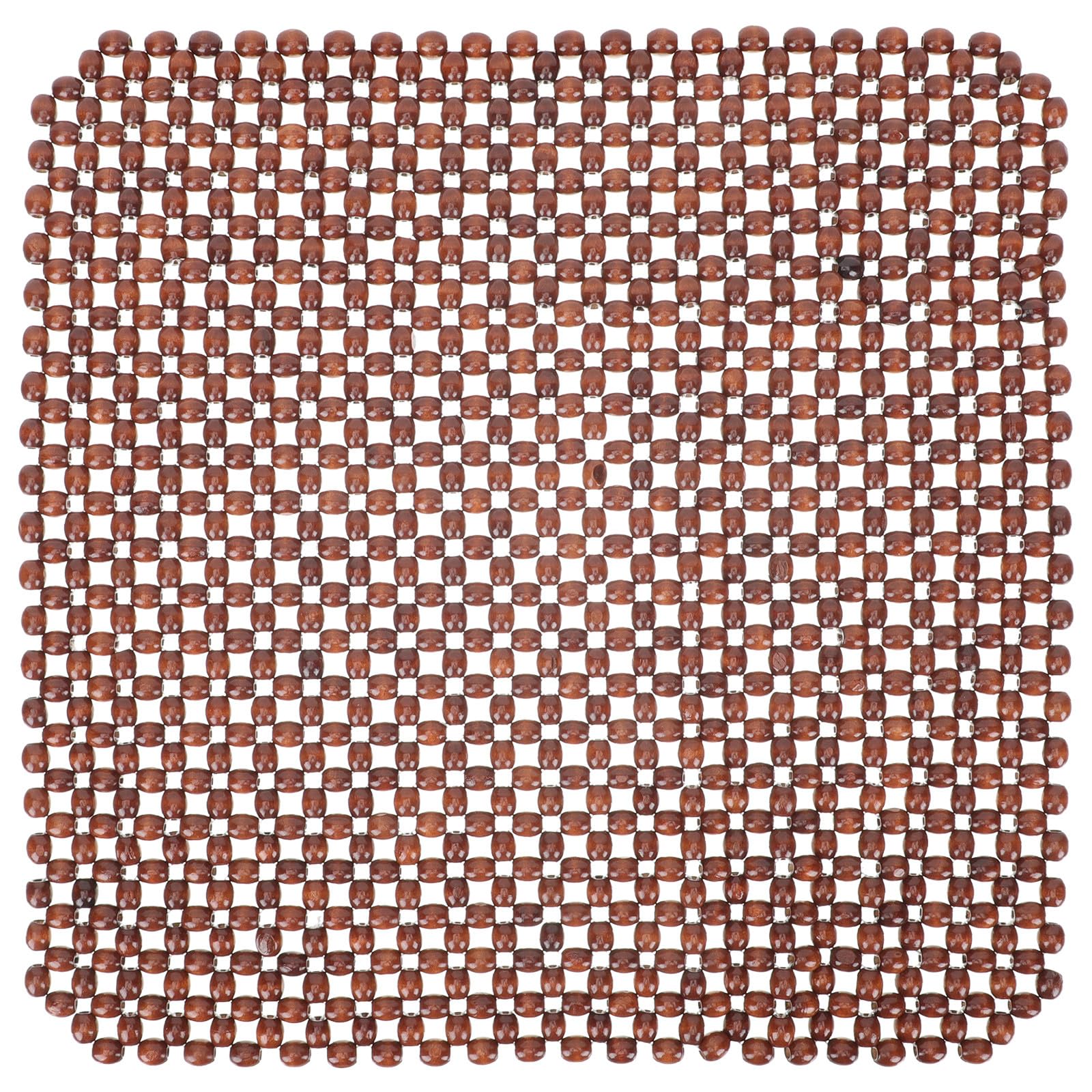 Abaodam Cojín de Asiento de Coche de Material Sintético Transpirable y Alta Dureza para Viajes Largos y Cortos, Funda Cómoda para Asiento en Verano y Cuatro Estaciones
