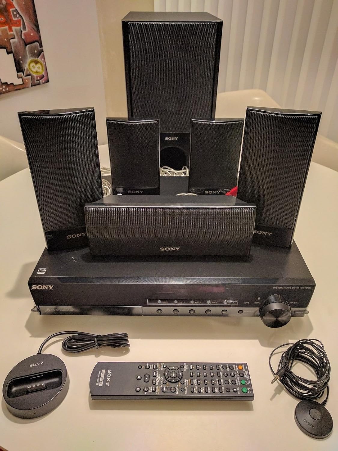 Sony Bravia davhdx285 5.1 Canales Sistema de Cine (Negro