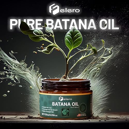 Miniatura 4 de Aceite de batana crudo para el crecimiento del cabello, 4.05 onzas, tratamiento orgánico puro de Honduras por el Dr. Sebi para prevenir la pérdida