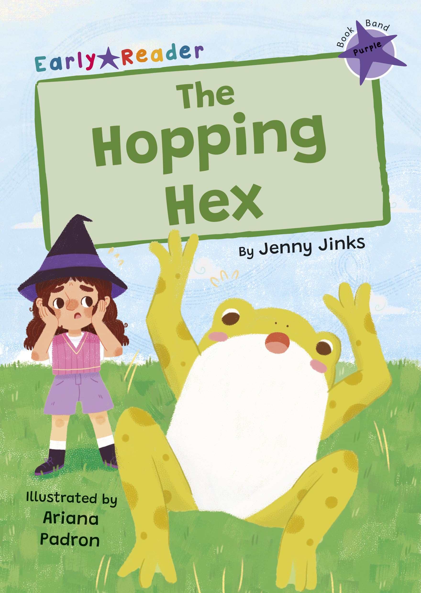 The Hopping Hex: (Purple Early Reader)