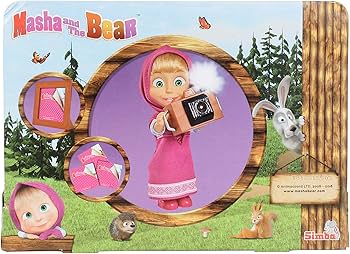 masha babkopimpandhost.com-001 Masha and The Bear - Photographer Doll Set : Amazon.co.uk: Toys & Games