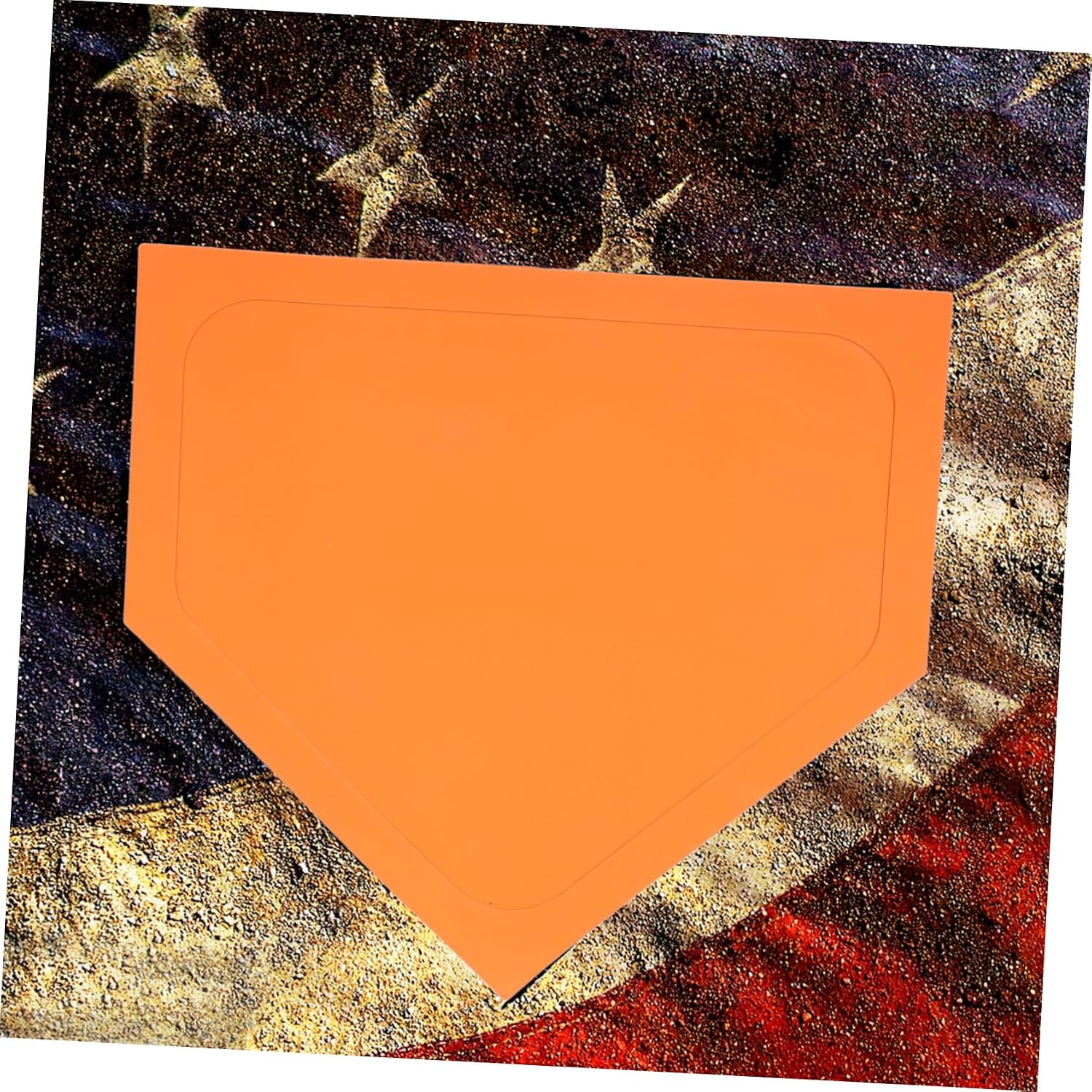 5pcs Rubber Softball Bases Baseball Home Plate Pitching Mat for Field Equipment