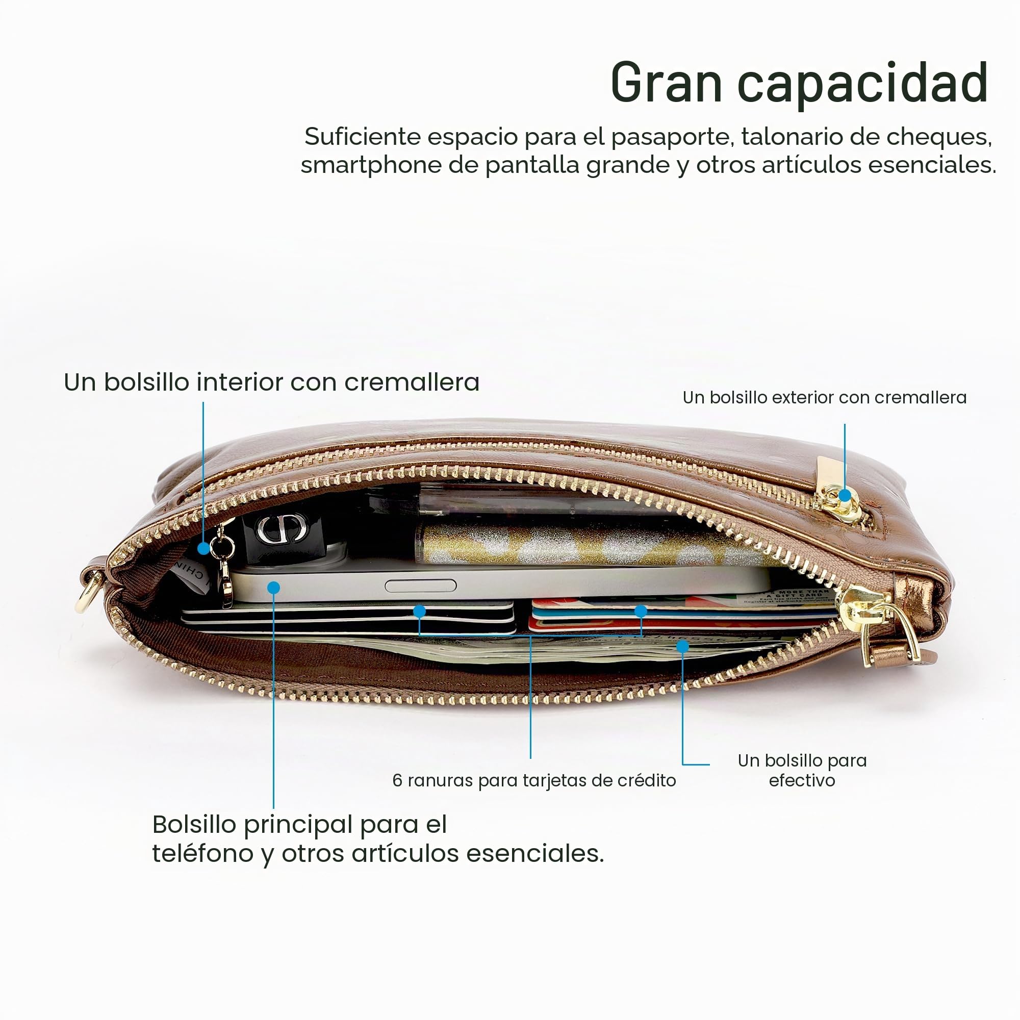 befen Riñonera de piel auténtica para mujeres, niñas, adolescentes, estudiantes
