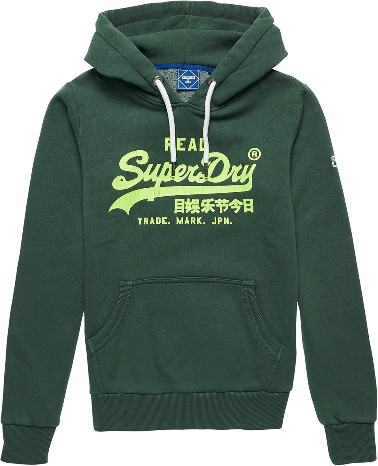 Superdry Hoodie Superdry Herren Hoodie VL AC HOOD UB Enamel Green Grün