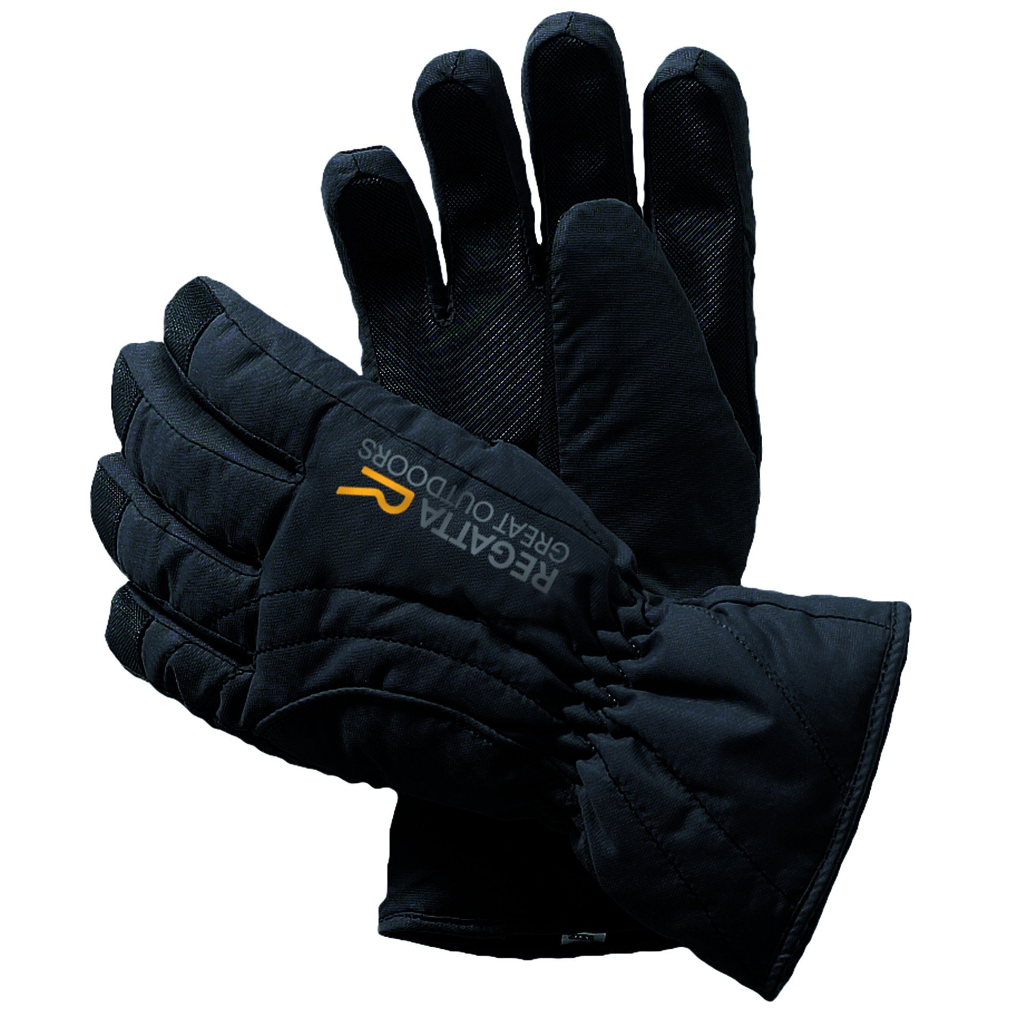 Regatta Great Outdoors Childrens/Kids Arlie Waterproof Gloves (4-6 Years) (Black)