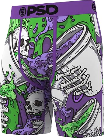 PSD Mens Underwear Food Graphic Print Boxer Briefs, Packs & Singles