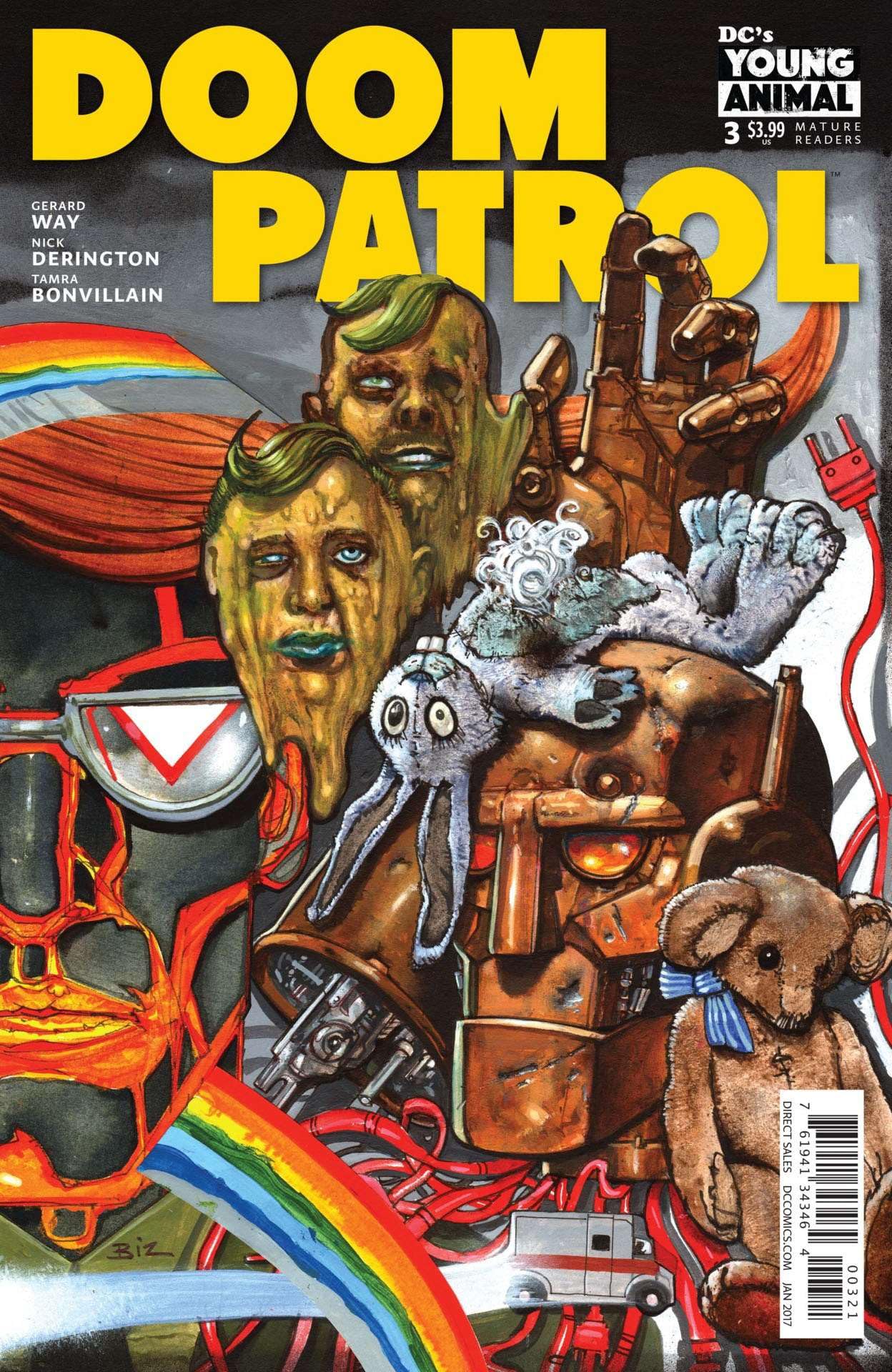 Amazon.com: Doom Patrol (6th Series) #3A VF ; DC comic book