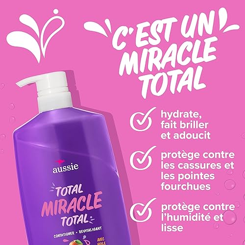 Miniatura 8 de Aussie Total Miracle Collection Acondicionador, 26.2 onzas líquidas