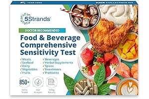 854 Item Comprehensive Food & Beverage Intolerance Hair Follicle Test Kit