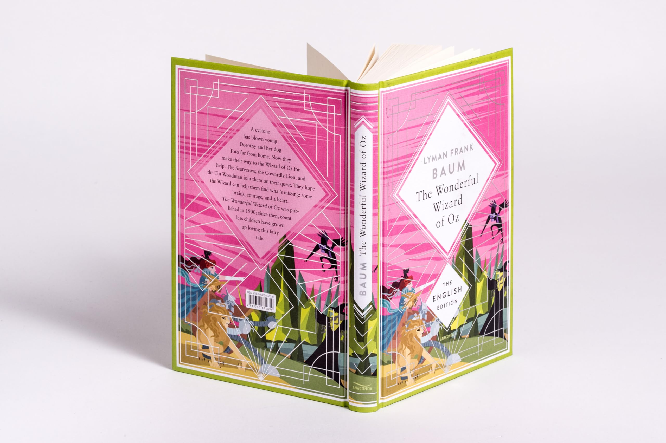 Baum - The Wizard of Oz. English Edition: A special edition hardcover embossed with silver foil. The original tale that created the world of Wicked: 8