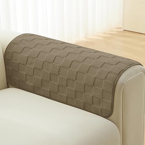 Miniatura 9 de Foxdecor Fundas de sofá para sofá de 3 cojines, aptas para mascotas, divertidas y mullidas fundas para sofá para mascotas, fundas antideslizantes