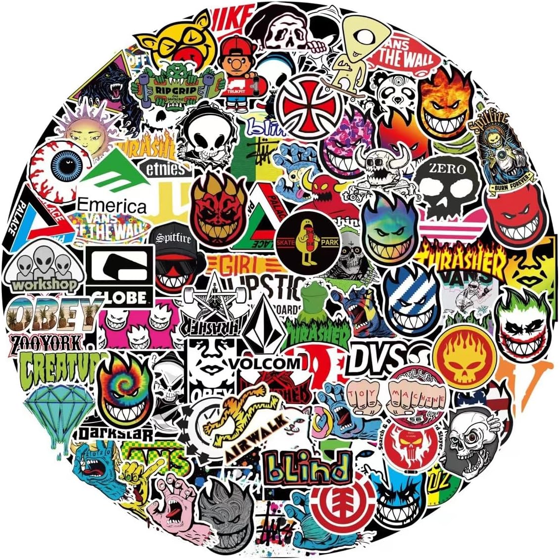 Autocollant Marque 251 pièces Stickers Supreme Sticker Geek Stickers ...