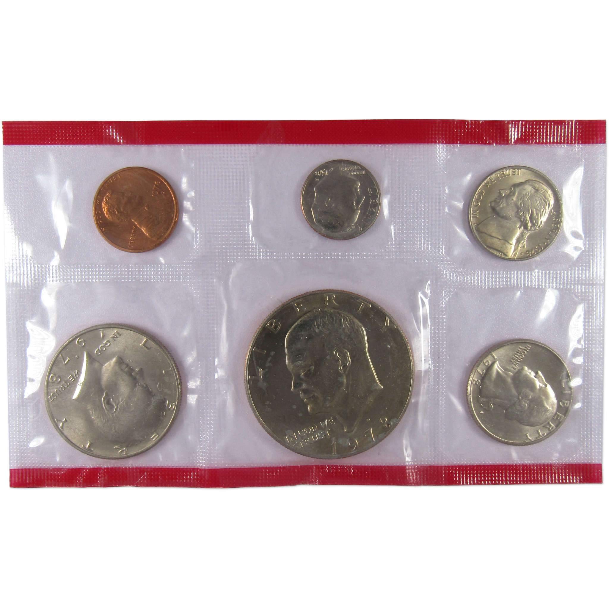 1978 Uncirculated Coin Set U.S Mint Original Government Packaging