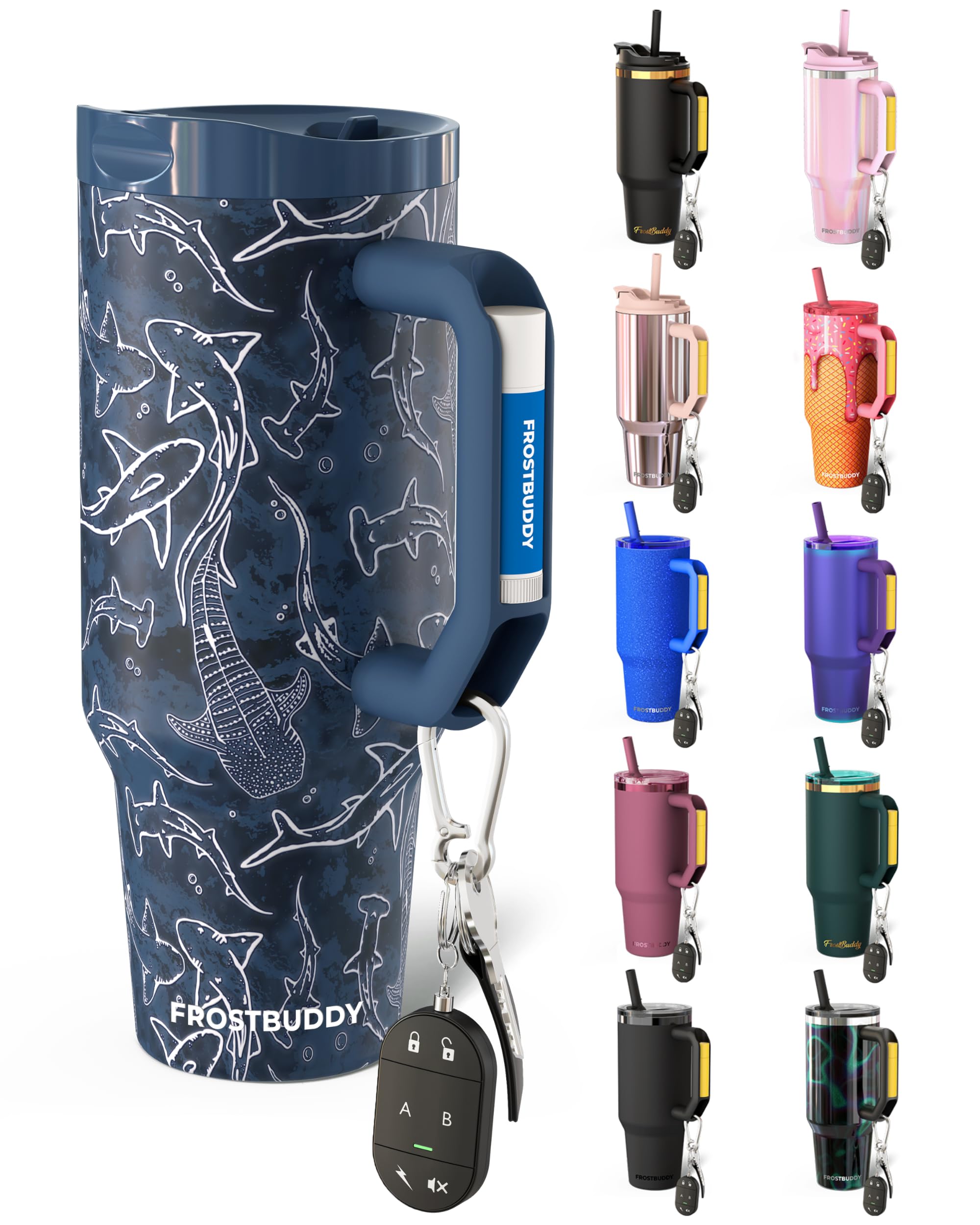 Amazon.com | Thicc Buddy - 40 oz Stainless Steel Vacuum Insulated