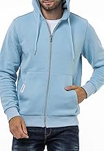 Cipo & Baxx Herren Sweatjacke Sweatshirt Basic Kapuzenpullover Reißverschluss Sweat