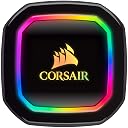 Corsair iCUE H100i RGB Pro XT, 240mm Radiator, Dual 120mm PWM Fans, Software Control, Liquid CPU Cooler, RGB Pump (CW-9060043-WW) gallery image