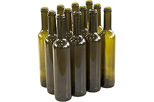 Elegant Antique Green Wine Bottles for Enhancing Liquid Magic