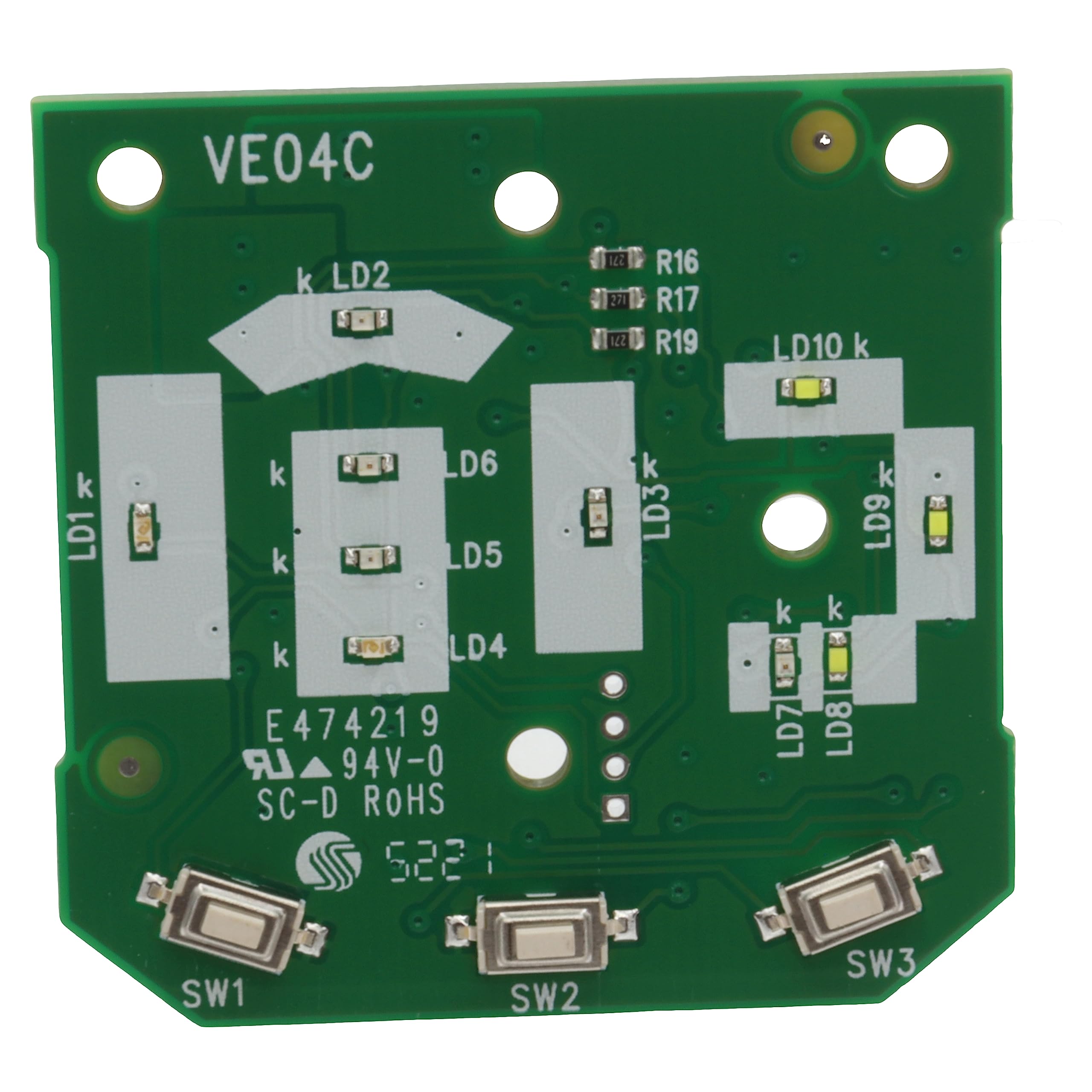 Scheda Elettronica Rowenta Per Scopa Xforce 14.60 15.60 &ndash; Ricambio RH99A9 RH99F