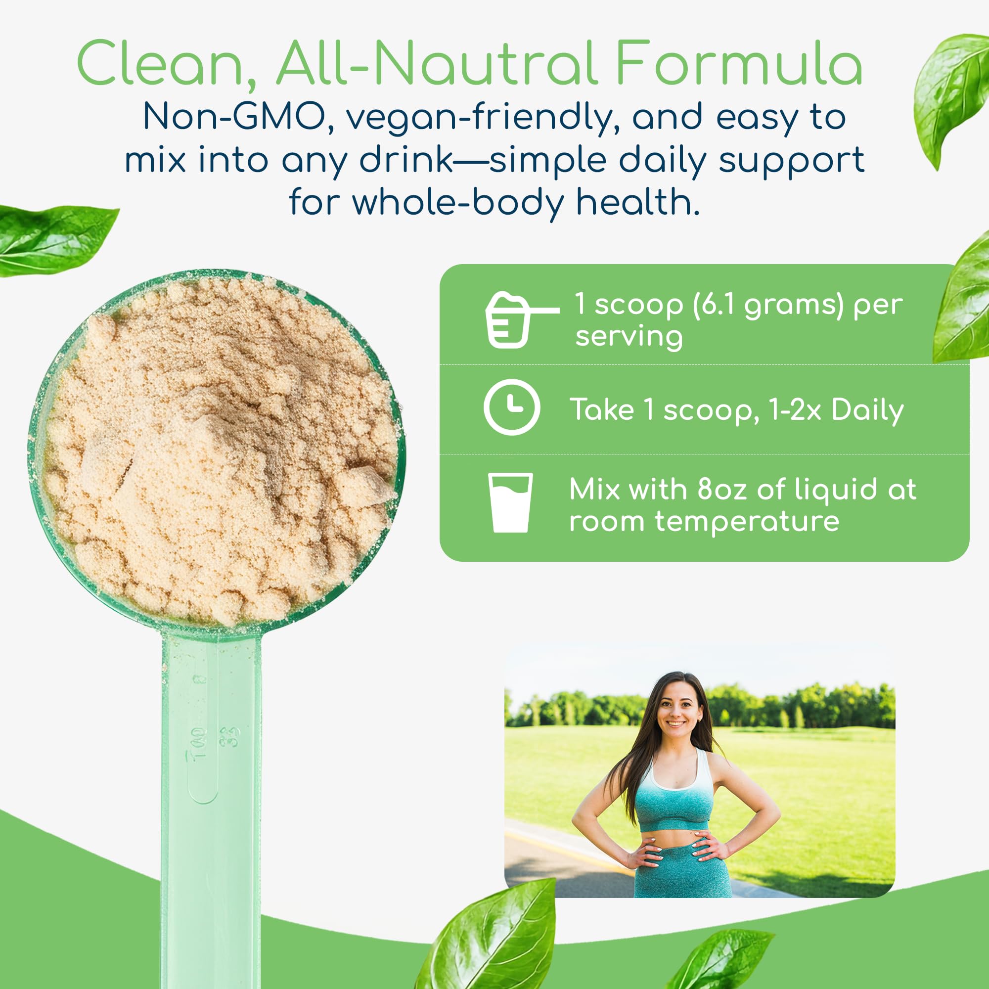 Phospholipid Synergy Powder | Antioxidant Powder for Cellular Repair | Brain Supplements for Memory and Focus | Liver Detox Supplements with an Advance Cleansing Formula | 270 g — Amazon image 7