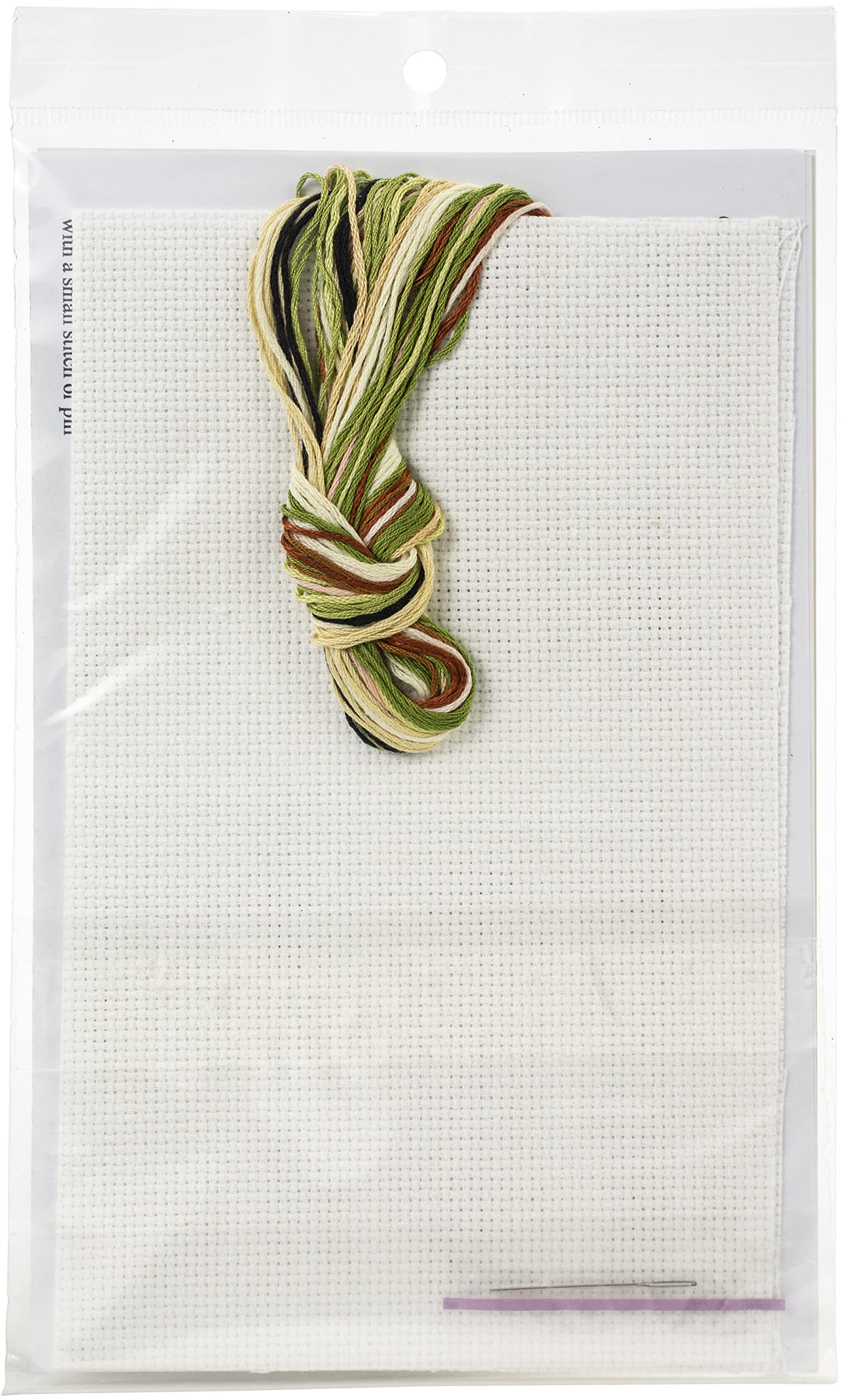 Generic Dibujos Animados Simple Animal Jirafa 11CT Estampados DIY Kits De Punto De Cruz Fácil Para Principiantes Niños Con Aro Needlepoint Kits De Bordado Contado Arte Artesanía Decoración De Pared