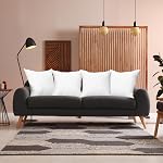Utopia Bedding Throw Pillows (Set of 4, White) – 18 x 18 Inches Down Alternative Pillows for Bed, Sofa, and Couch - Fluffy Decorative Stuffer Pillow for Indoors & Outdoors