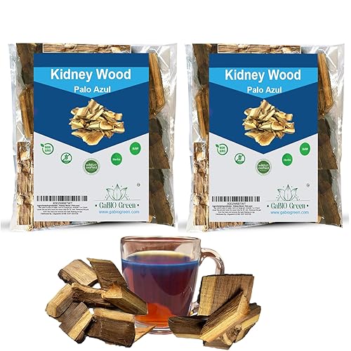 KidneyWood Duo Natural Kidney Cleanse Tea - Twin Pack - Palo Azul ((2Bag-8oz Each))