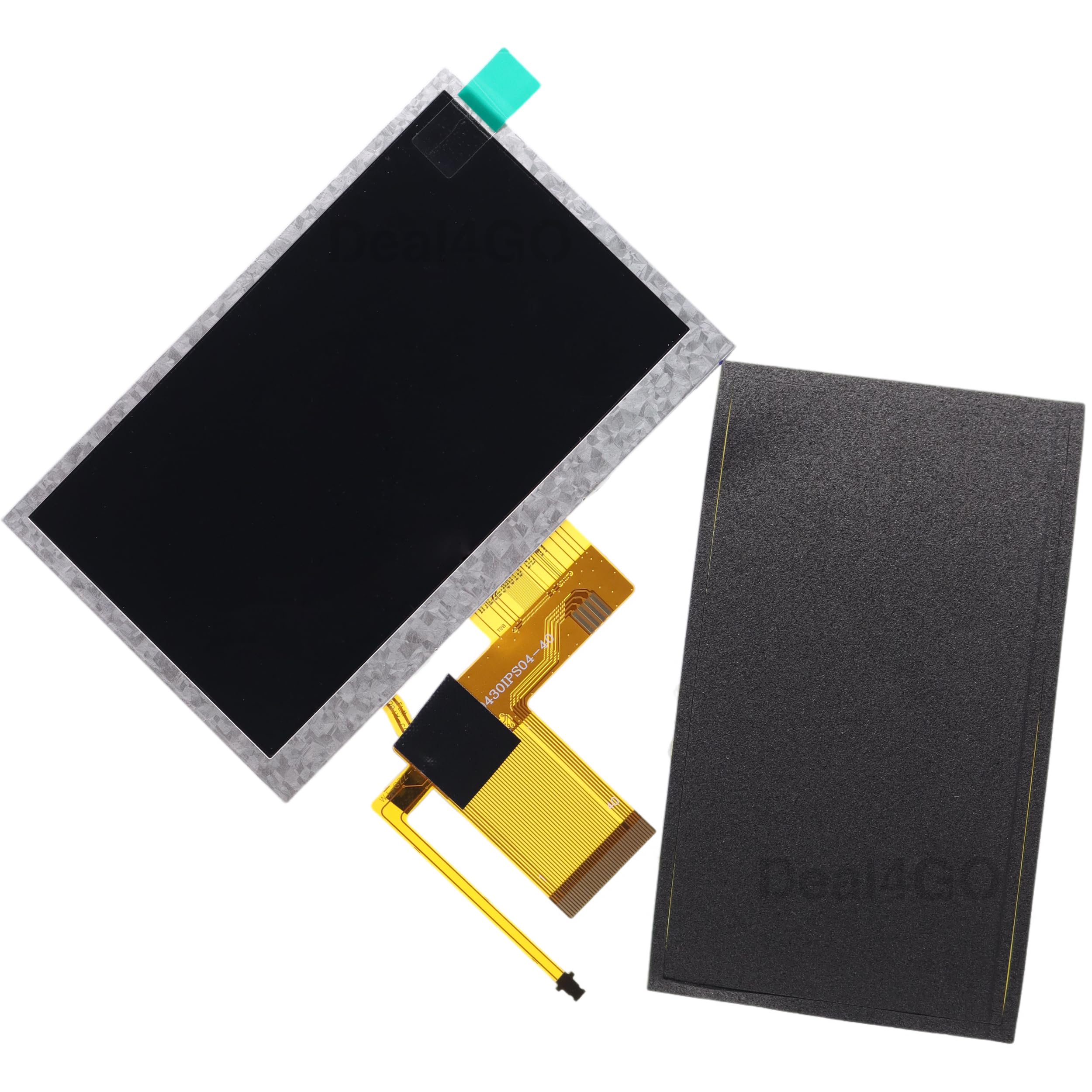 Deal4GO 4.3-inch IPS LCD Screen Mod kit Backlight with Cable Display Lenses Bubble Wrap replacement for PSP 1000 1001 (Upgraded Version)