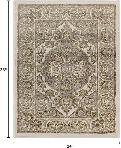 Miniatura 231 de Superior Alfombra de interior, respaldo de yute, alfombras para comedor, cocina, suelos de dormitorio, decoración tradicional del suelo, alfombra