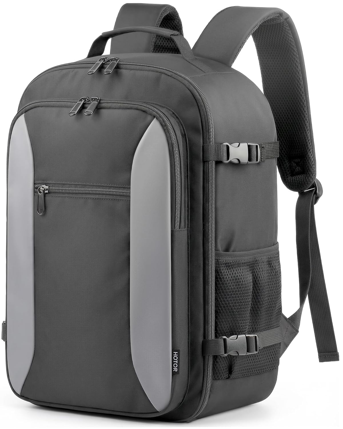 HOTOR Travel Backpack - TSA-Friendly Carry-On Backpack for Men Women Internal Luggage Straps Waterproof Pocket Perfect for Travel