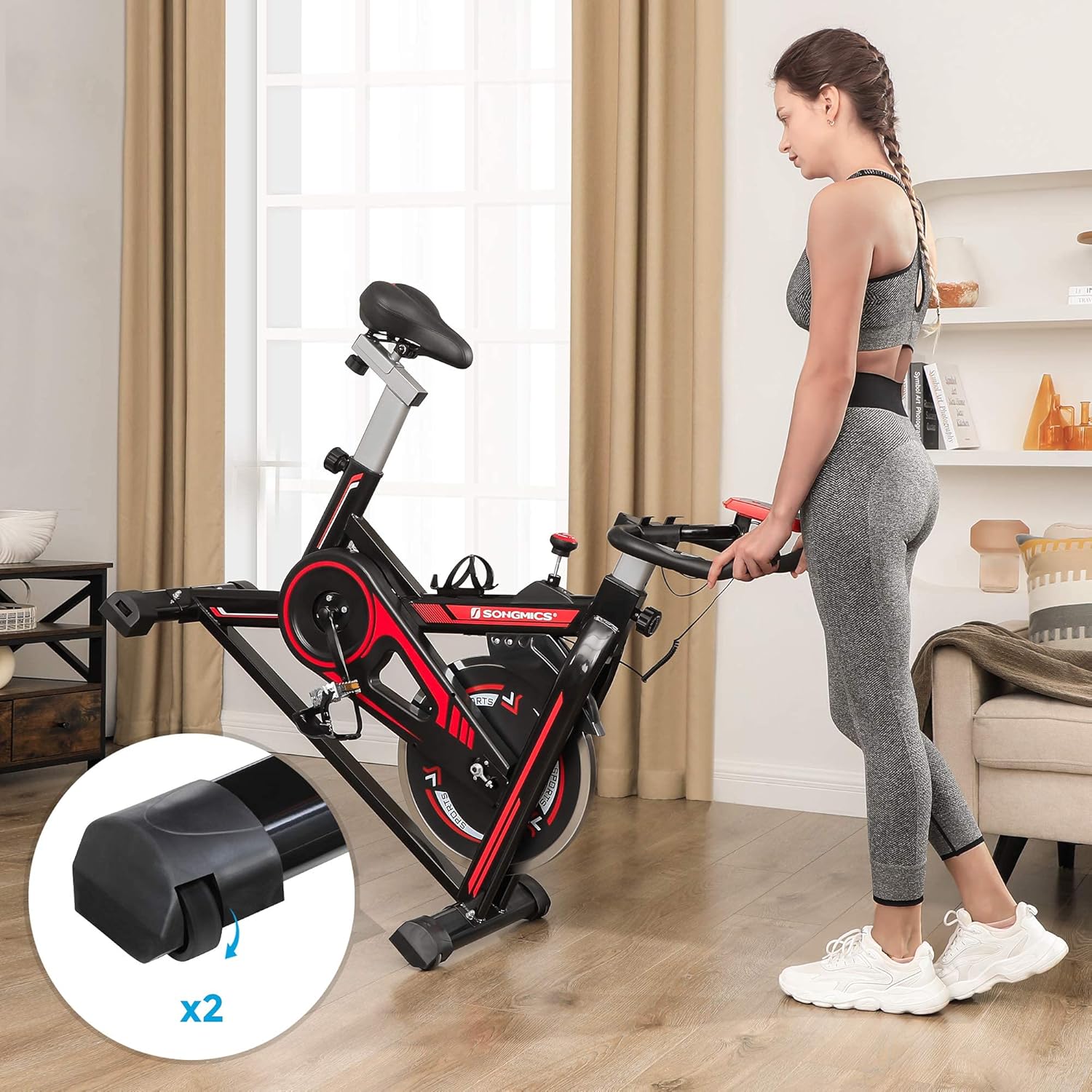 Moving the SONGMICS Stationary Bike