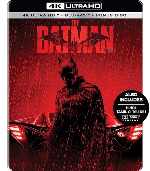 The Batman (2022) (Steelbook) (4K UHD + Blu-ray)