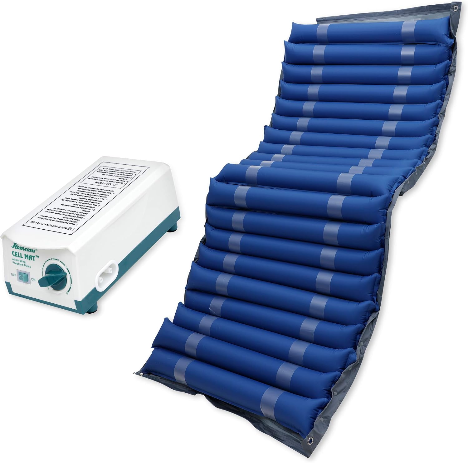 Romsons Cell Mat Anti-Decubitus Air Mattress with Air Pump (Blue): Buy ...